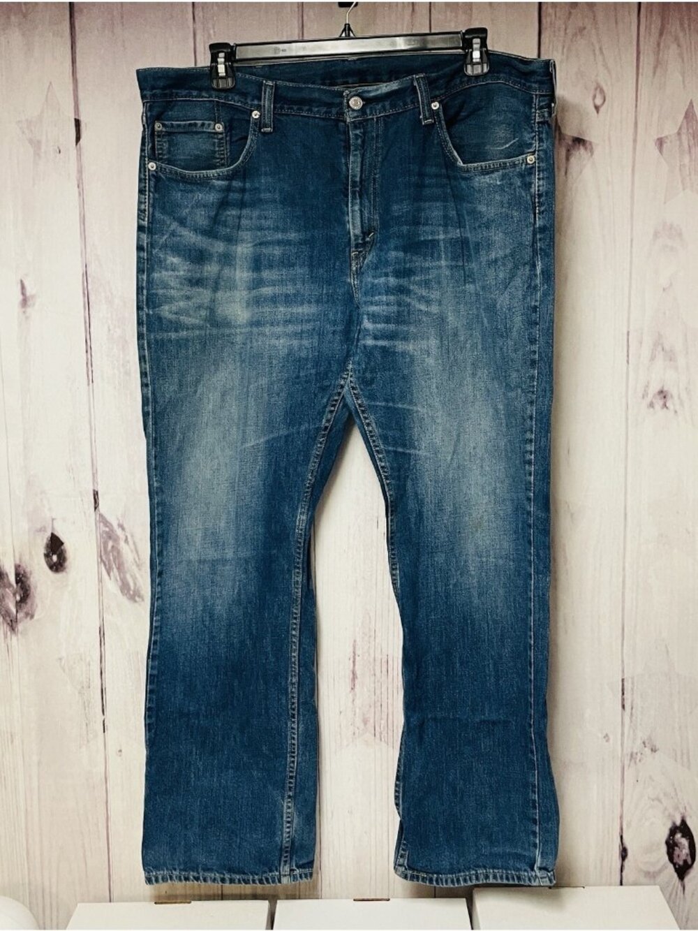 Levis 559 Mens Size 40 x 32 Denim Stone Wash Blue Jeans